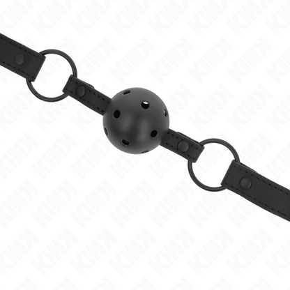 KINK - NEOPRENE BALL 4.5 CM GAG 63.5 X 2 CM ADJUSTABLE 41 X 59 CM - Kink&Play
