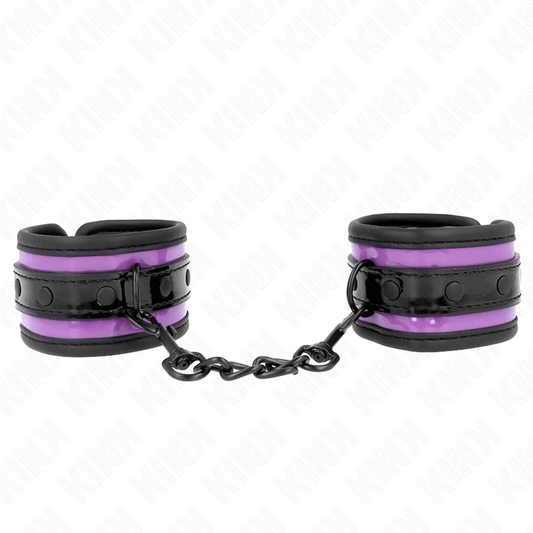 KINK - NEOPRENE WRIST RESTRAINTS LIGHT PURPLE AJUSTABLE 21 - 28 CM X 5 CM - Kink&Play
