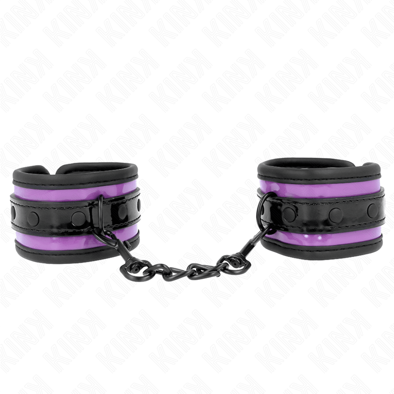 KINK - NEOPRENE WRIST RESTRAINTS LIGHT PURPLE AJUSTABLE 21 - 28 CM X 5 CM - Kink&Play