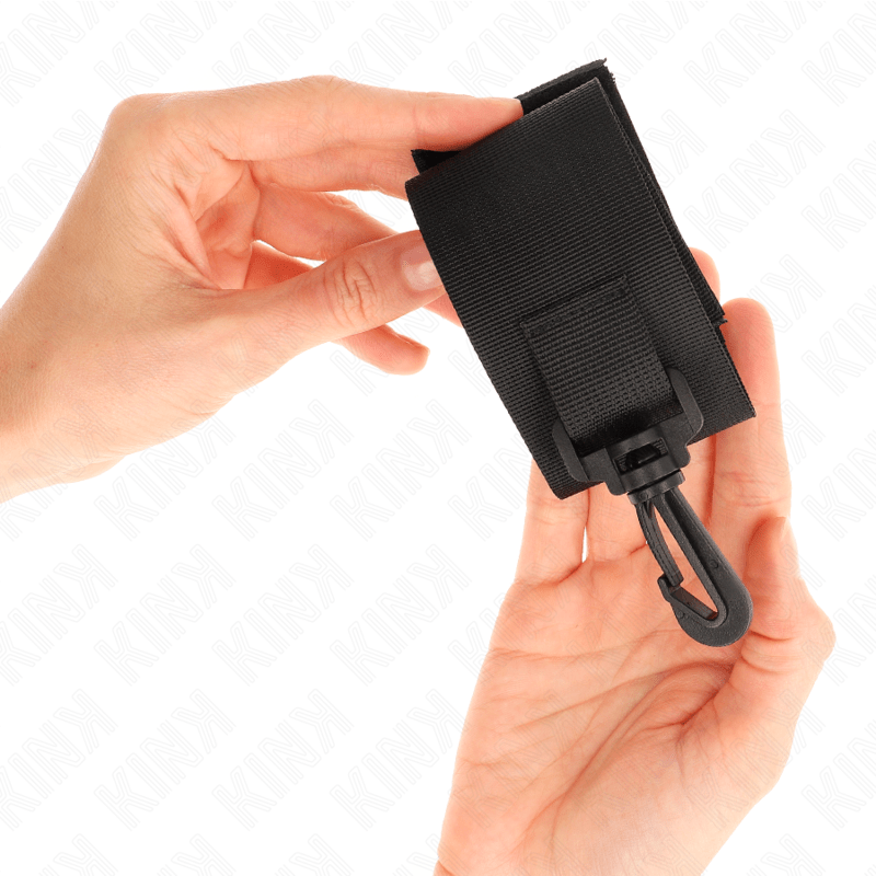 KINK - NYLON WRIST RESTRAINTS BLACK - Kink&Play