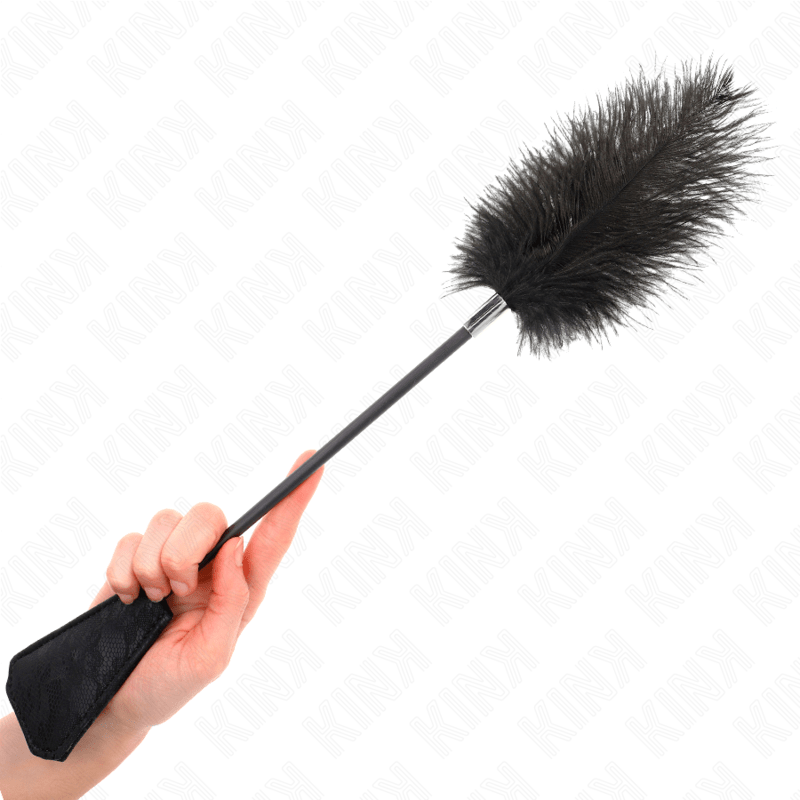 KINK - OSTRICH FEATHERS FOR TICKLE WITH LACE PALLET 56 CM - Kink&Play