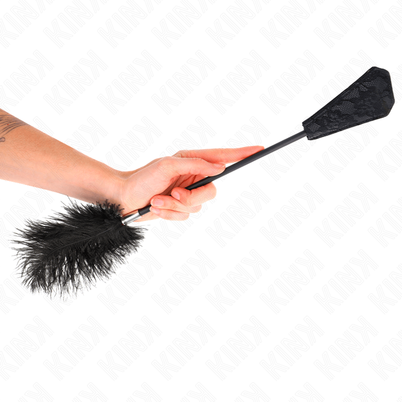 KINK - OSTRICH FEATHERS FOR TICKLE WITH LACE PALLET 56 CM - Kink&Play
