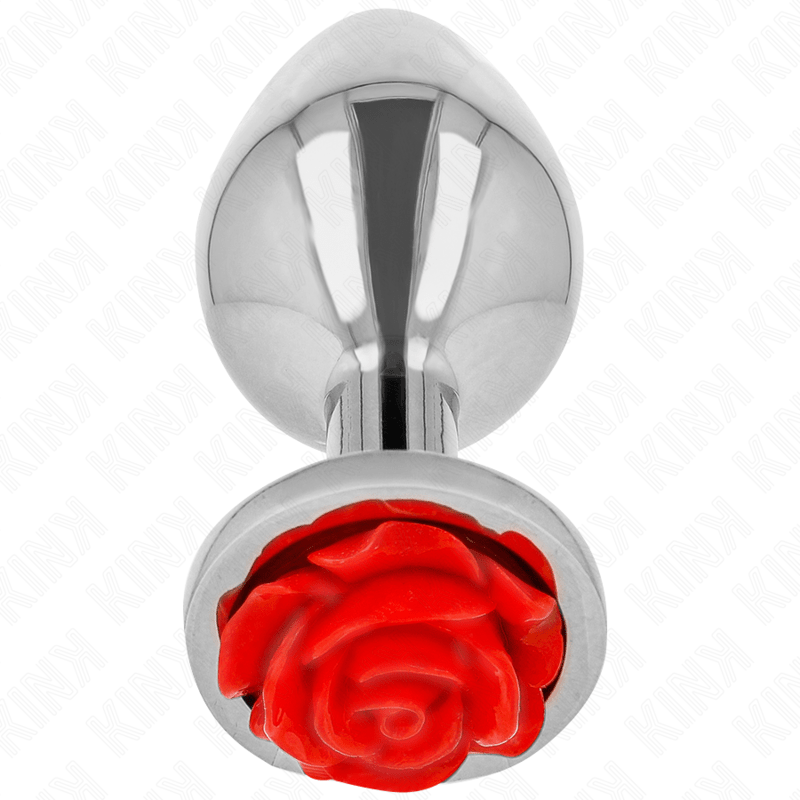 KINK - PLUG ANAL ROSE RED SIZE S - Kink&Play