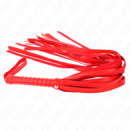 KINK - RED SHORT HANDLE LONG TAIL WHIP 70 CM - Kink&Play