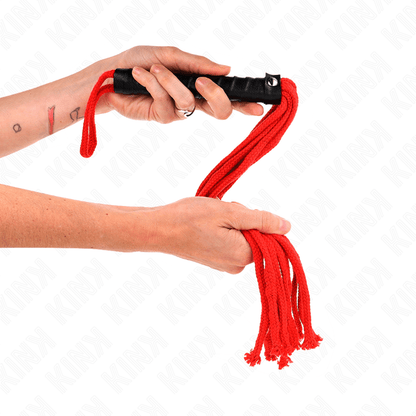 KINK - ROJO ROPE WHIP 56 CM - Kink&Play