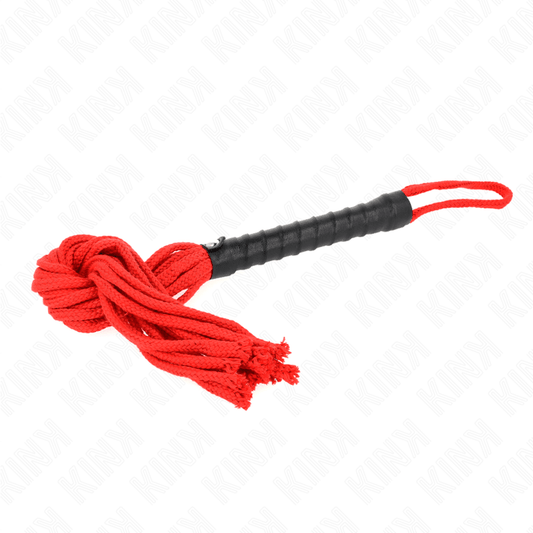 KINK - ROJO ROPE WHIP 56 CM - Kink&Play