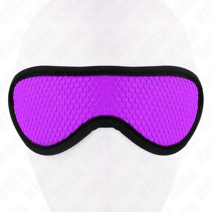 KINK - SCALE TEXTURE BANDAGE WITH PURPLE COVERED EDGE 20 x 7 CM - Kink&Play