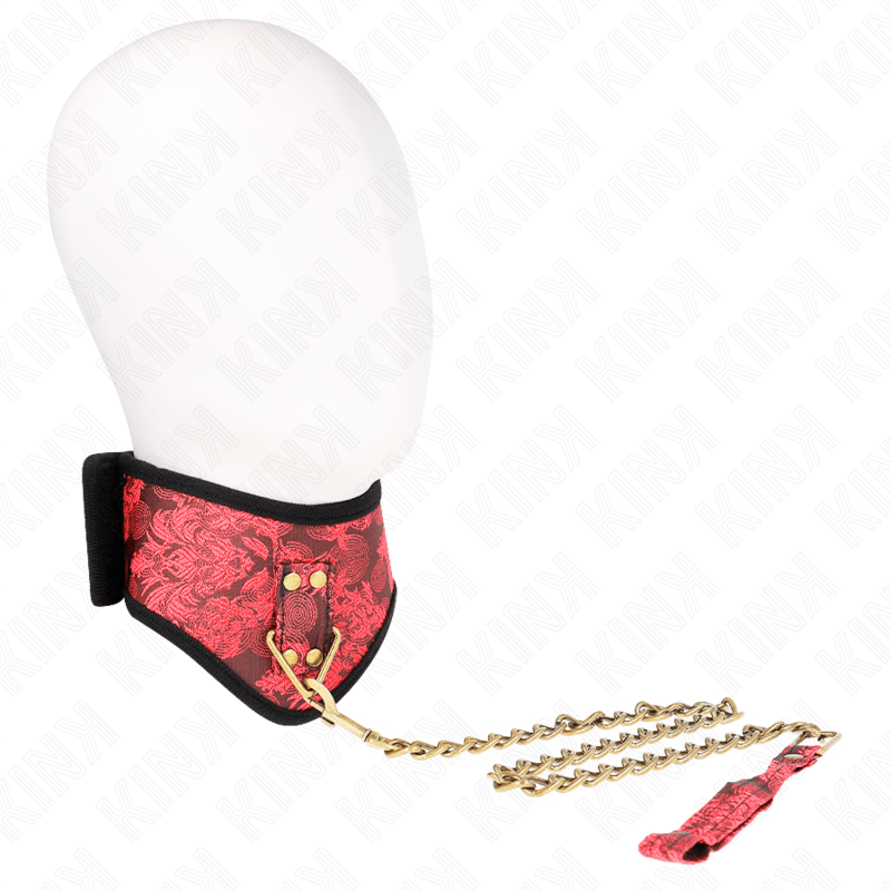 KINK - SCANDAL MODEL NECKLACE WITH LACE STRAP 75 CM 44 X 10 CM - Kink&Play