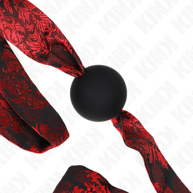 KINK - SCANDAL SILICONE BALL 4.5 CM GAG MODEL 2 146 x 4 CM - Kink&Play