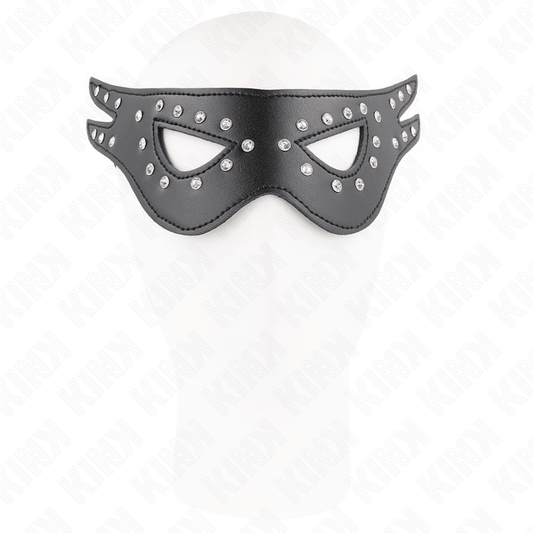 KINK - SEXY LEATHERETTE MASK MODEL 2 27 x 13 CM - Kink&Play