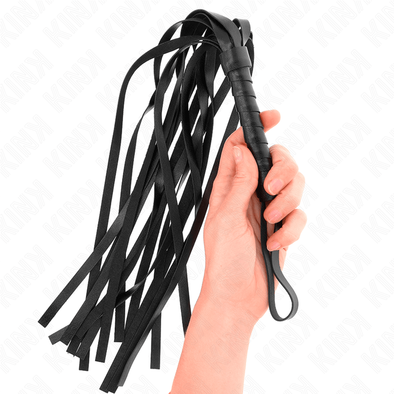 KINK - SIMPLE BLACK WHIP 45 CM - Kink&Play