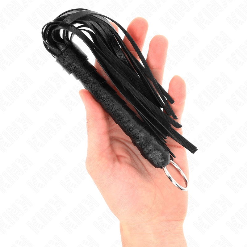 KINK - SIMPLE MINI BLACK WHIP 28 CM - Kink&Play