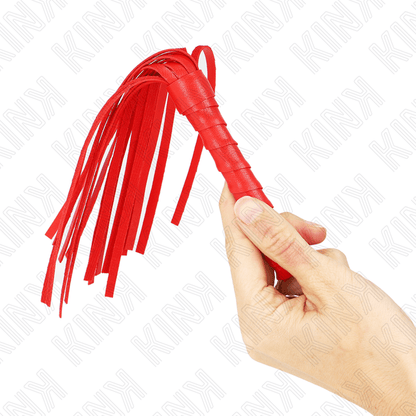 KINK - SIMPLE MINI RED WHIP 28 CM - Kink&Play