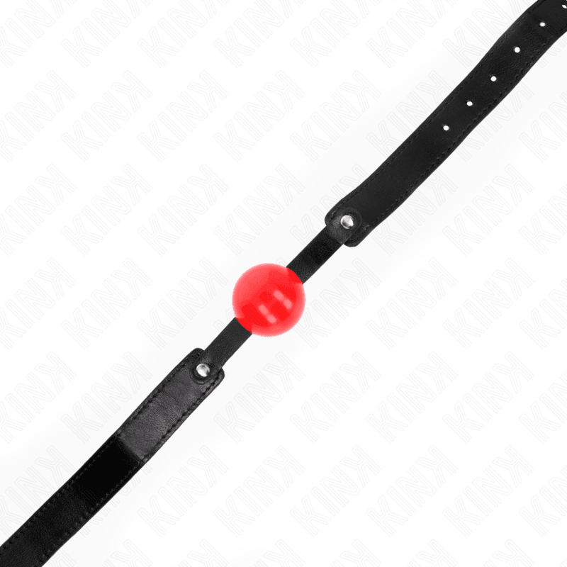 KINK - SOFT TPE BALL 4 CM GAG MODEL 1 66 x 2.5 CM ADJUSTABLE 41 - 61 CM - Kink&Play