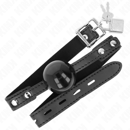 KINK - SOFT TPE BALL 4 CM GAG MODEL 3 60 x 2 CM ADJUSTABLE 37 - 52 CM - Kink&Play