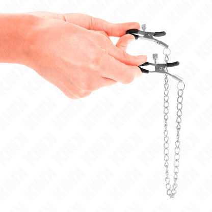 KINK - THIN CHAIN NIPPLE CLAMPS 30 CM - Kink&Play