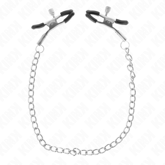 KINK - THIN CHAIN NIPPLE CLAMPS 30 CM - Kink&Play