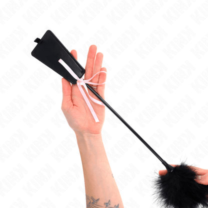 KINK - TICKLE FEATHERS WITH PINK RIBBON BOW 49 CM - Kink&Play