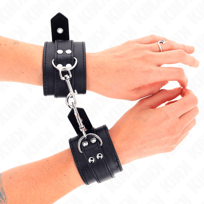 KINK - WRIST RESTRAINTS WITH STUDS 35 X 6 CM - Kink&Play