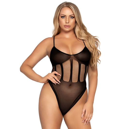 LEG AVENUE - BODYSUIT AND SKIRT SET ONE SIZE - Kink&Play
