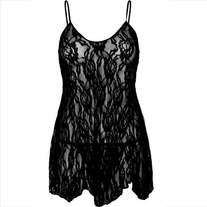 LEG AVENUE - CHEMISE FLOWER LACE - Kink&Play