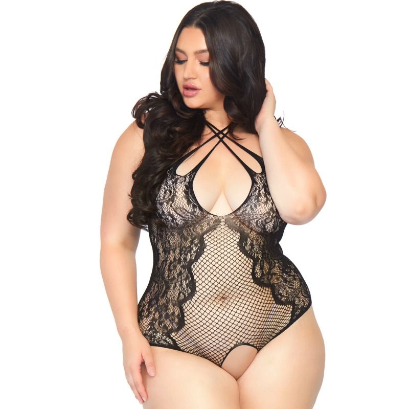 LEG AVENUE - CROTHLESS TEDDY 1X - 2X - Kink&Play