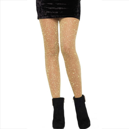 LEG AVENUE - TRANSPARENT TIGHTS GOLDEN - Kink&Play