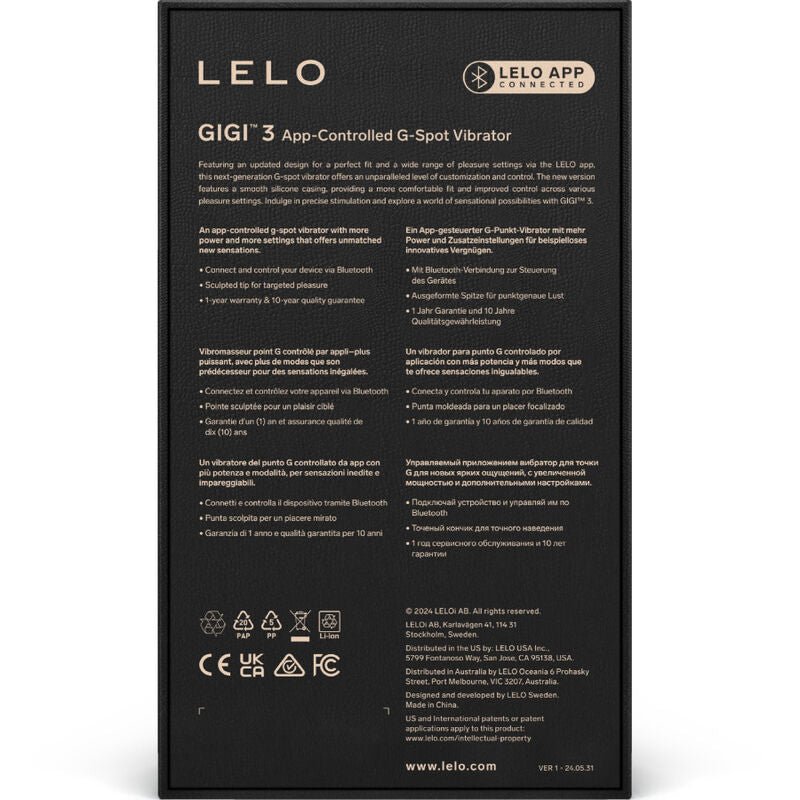 LELO - GIGI™ 3 G - SPOT VIBRATOR VIOLET - Kink&Play