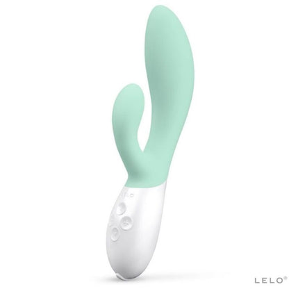 LELO - INA 3 GREEN RABBIT VIBRATOR LUXURY SEAWEED - Kink&Play
