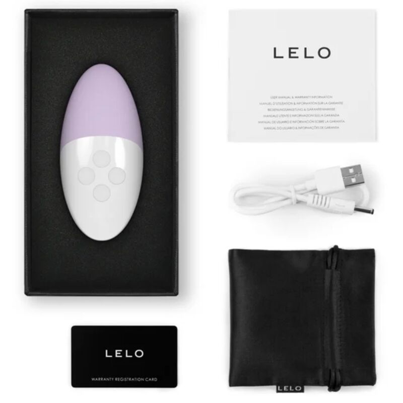 LELO - SIRI 3 CLITORIS MASSAGER CALM LAVENDER - Kink&Play
