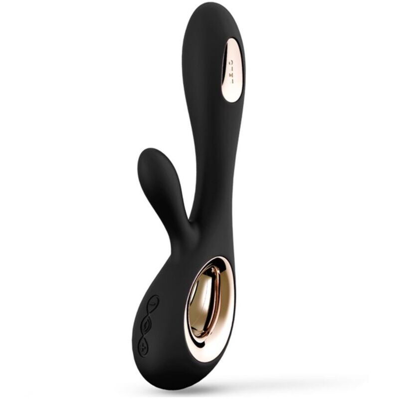 LELO - SORAYA WAVE VIBRATOR RABBIT BLACK - Kink&Play