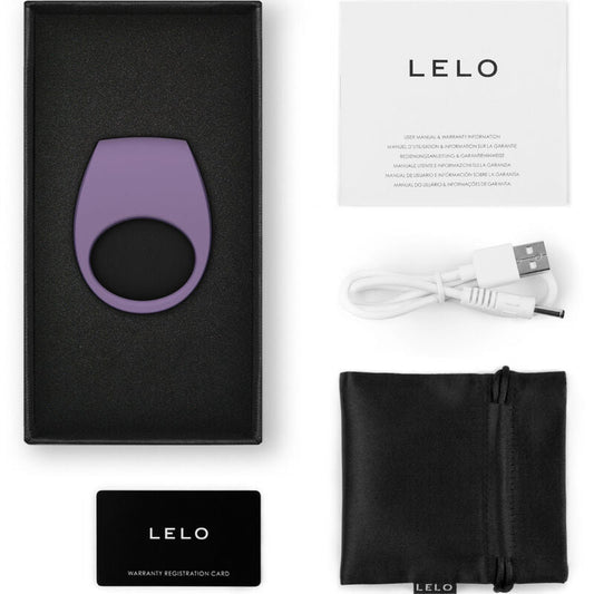 LELO - TOR 3 VIOLET VIBRATOR RING - Kink&Play