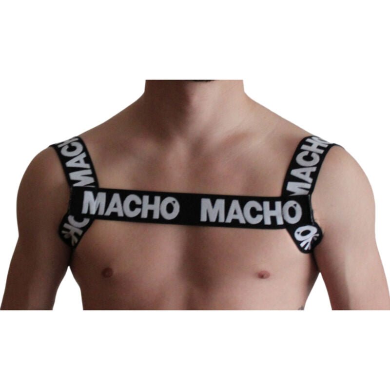MACHO - DOUBLE BLACK HARNESS - Kink&Play