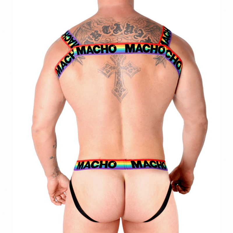 MACHO - DOUBLE HARNESS PRIDE LIMITED - Kink&Play