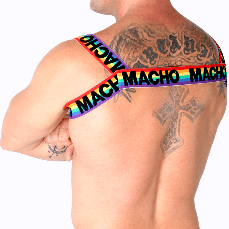 MACHO - DOUBLE HARNESS PRIDE LIMITED - Kink&Play