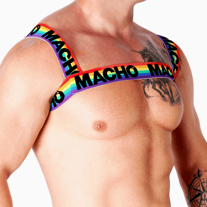 MACHO - DOUBLE HARNESS PRIDE LIMITED - Kink&Play