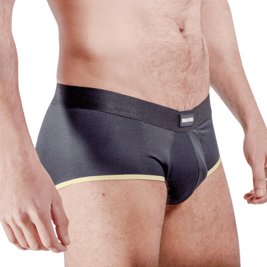 MACHO - MS24A BRIEF DARK YELLOW UNDERPANTS S - Kink&Play