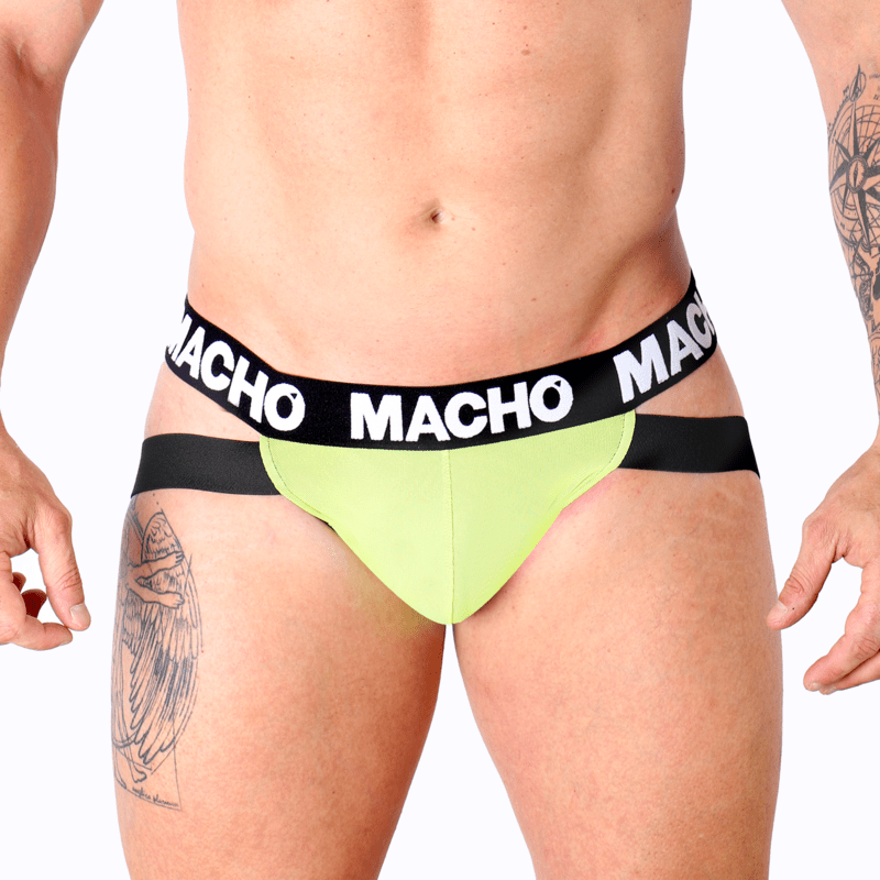 MACHO - MX28FA JOCK YELLOW S - Kink&Play