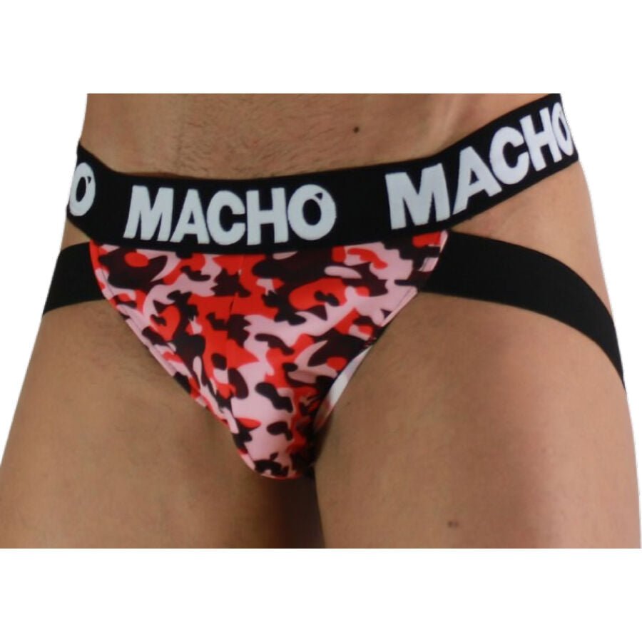 MACHO - MX28MV JOCK MILITARY GREEN S - Kink&Play