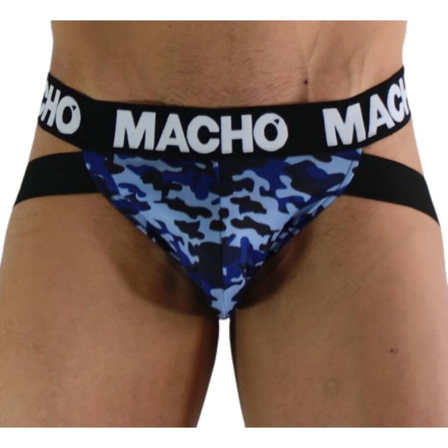 MACHO - MX28MV JOCK MILITARY GREEN S - Kink&Play