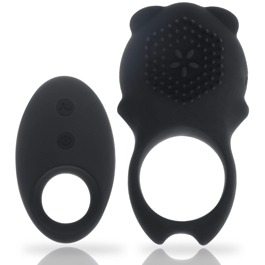MIA - COLOSSEO COCK RING REMOTE CONTROL BLACK - Kink&Play
