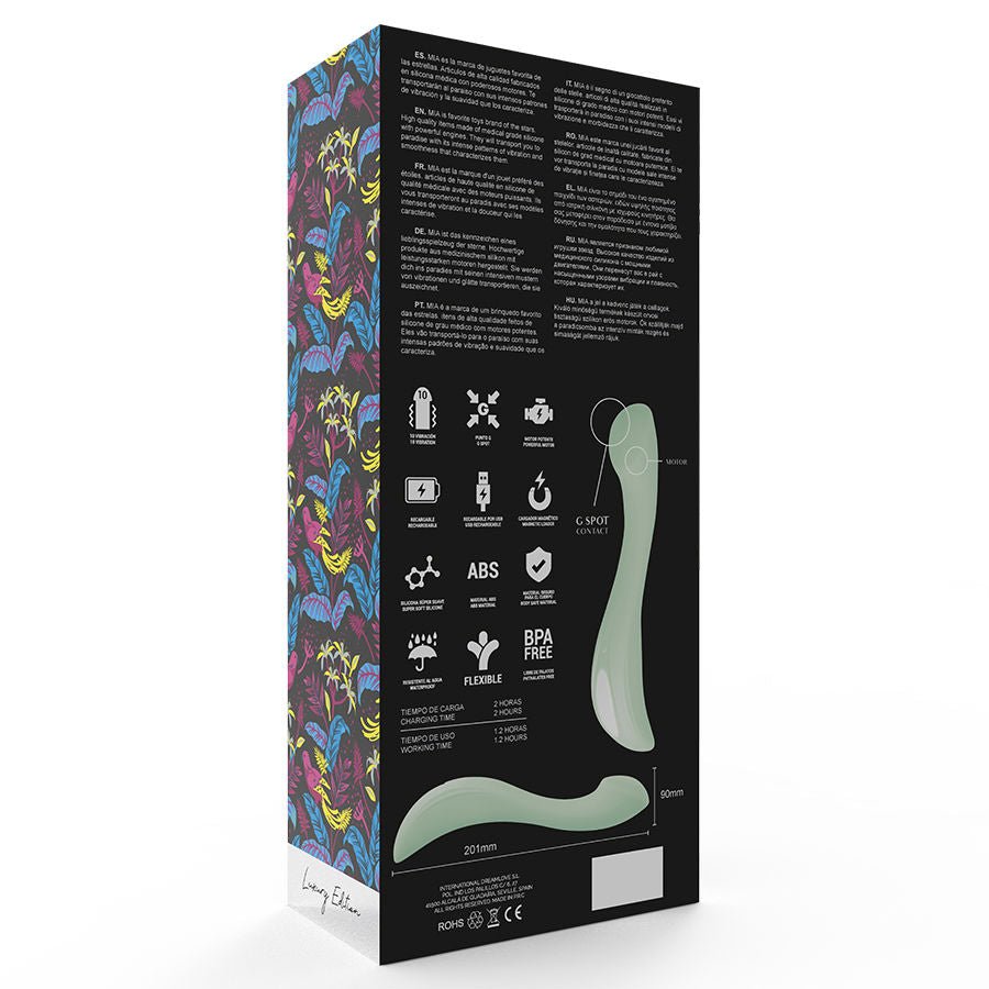 MIA - DEVON VIBRATOR GREEN - Kink&Play
