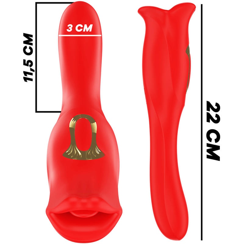 MIA - SIENA TRIPLE PLEASURE VIBRATING + BITING - Kink&Play