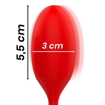 MIA - TOSCANA DOUBLE PLEASURE WAND + VIBRATING EGG - Kink&Play