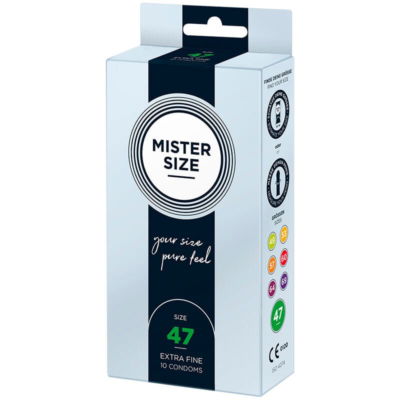 MISTER SIZE - CONDOMS SIZE XS 47 MM (10 UNITS) - Kink&Play