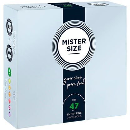 MISTER SIZE - CONDOMS SIZE XS 47 MM (36 UNITS) - Kink&Play