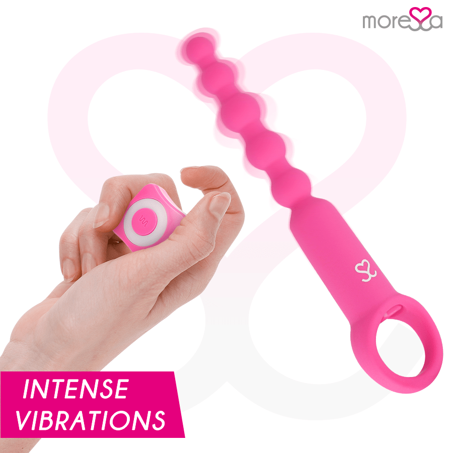 MORESSA - RONIE REMOTE CONTROL ANAL PLEASURE PINK - Kink&Play