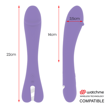 MR BOSS - ENZO VIBRATOR WATCHME WIRELESS TECHONOLOGY COMPATIBLE - Kink&Play