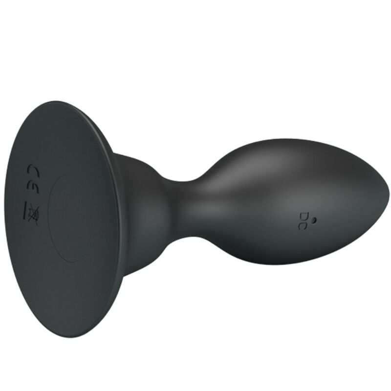 MR PLAY - ANAL PLUG WITH VIBRATION BLACK REMOTE CONTROL - Kink&Play
