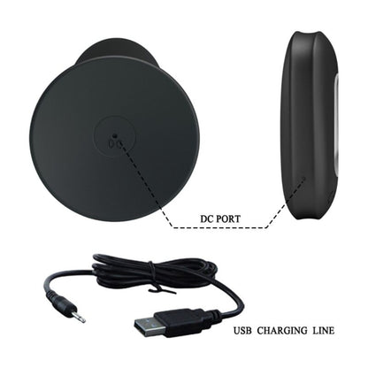 MR PLAY - ANAL PLUG WITH VIBRATION BLACK REMOTE CONTROL - Kink&Play